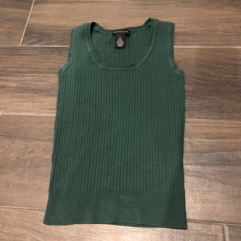 Green Rafaella Tank Top
